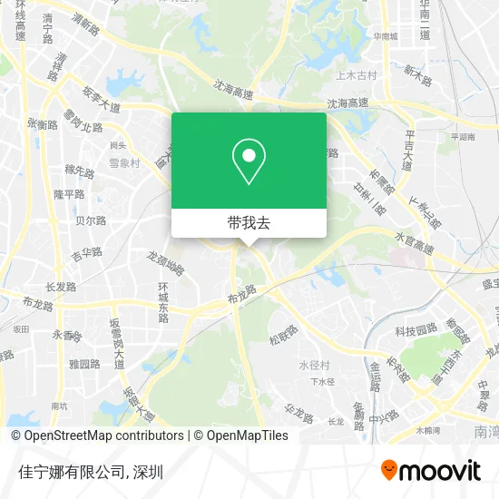 佳宁娜有限公司地图