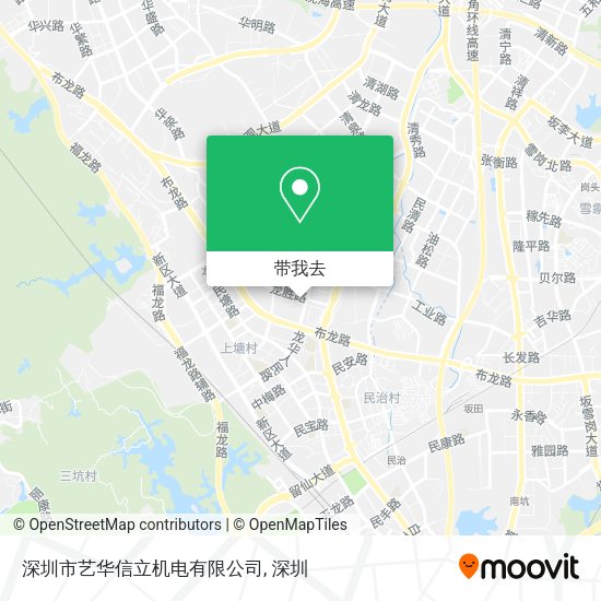 深圳市艺华信立机电有限公司地图