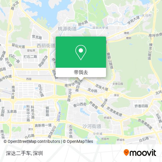 深达二手车地图