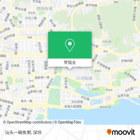 汕头一碗鱼粥地图