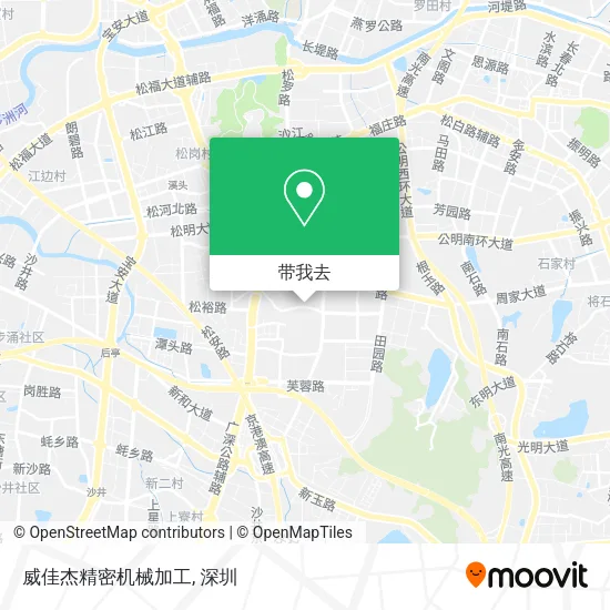 威佳杰精密机械加工地图