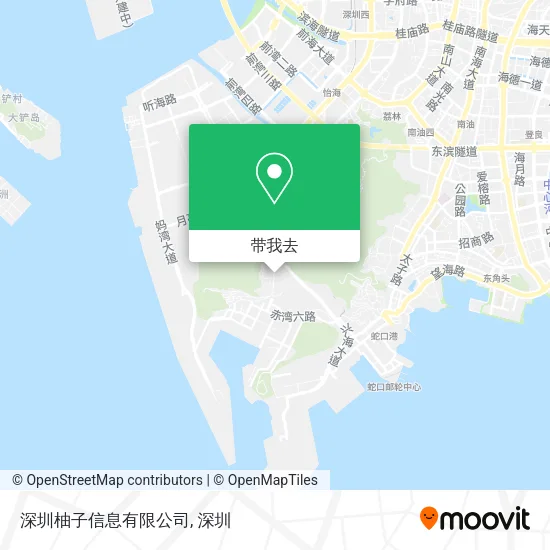 深圳柚子信息有限公司地图