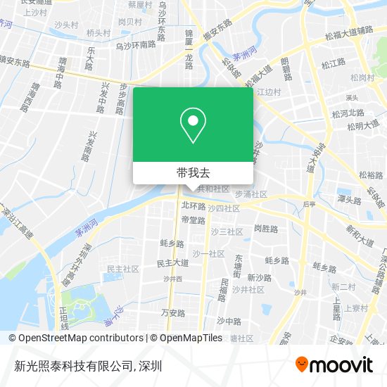 新光照泰科技有限公司地图