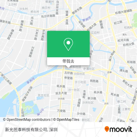 新光照泰科技有限公司地图