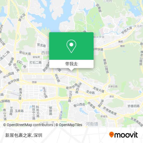 新屋包裹之家地图