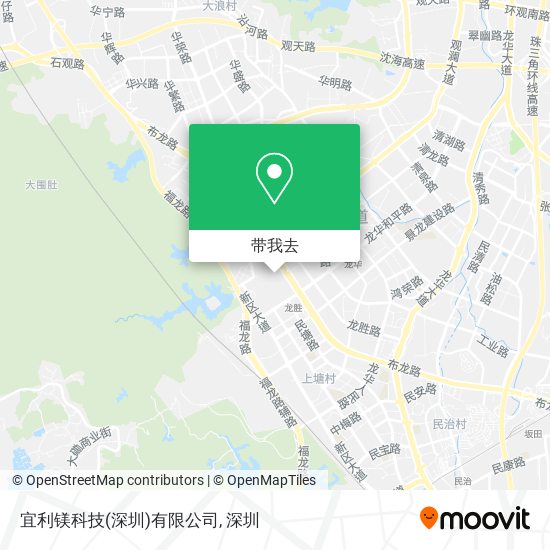 宜利镁科技(深圳)有限公司地图