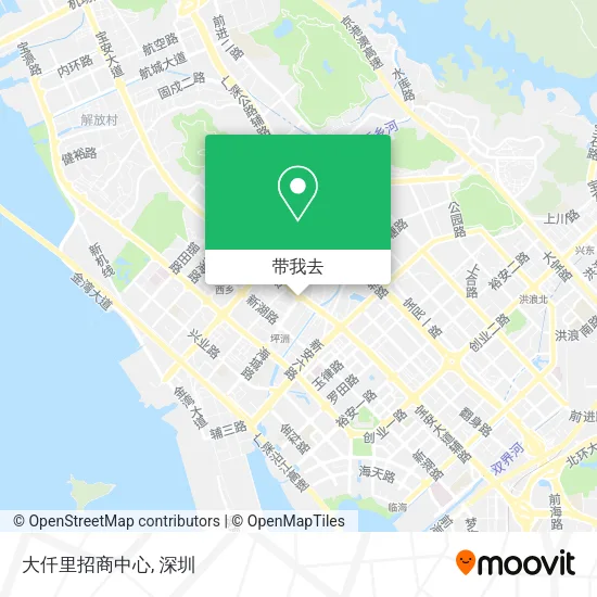 大仟里招商中心地图