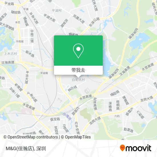 M&G(佳瀚店)地图