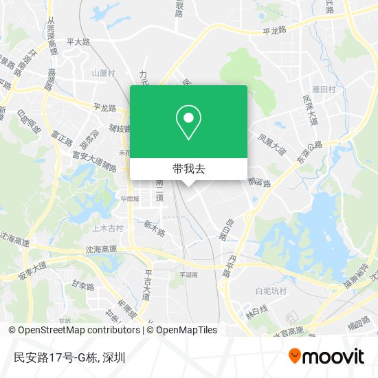 民安路17号-G栋地图