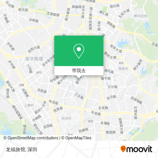 龙福旅馆地图