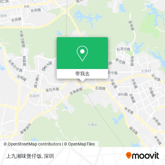 上九湘味煲仔饭地图