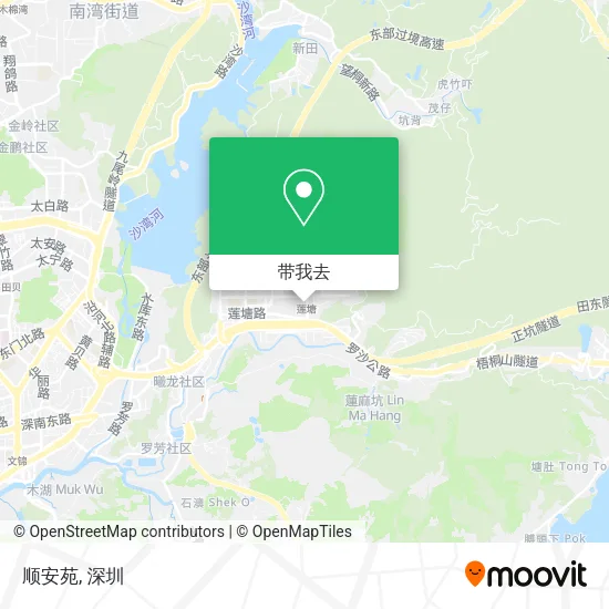 顺安苑地图