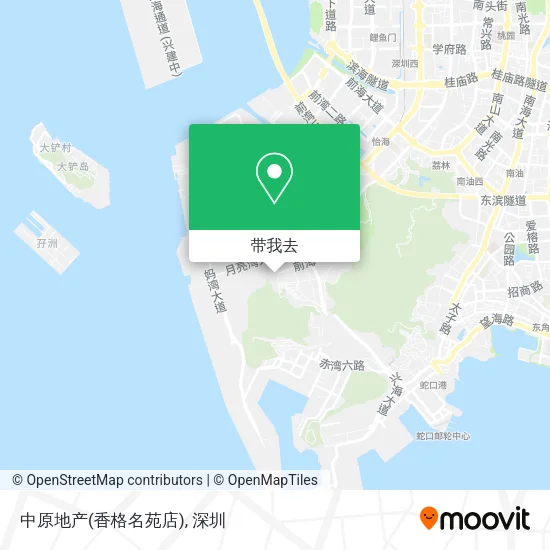 中原地产(香格名苑店)地图
