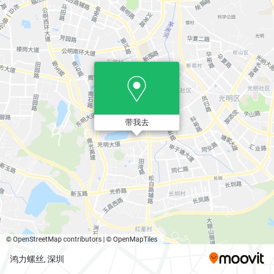 鸿力螺丝地图