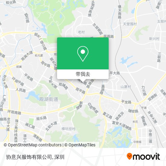 协意兴服饰有限公司地图