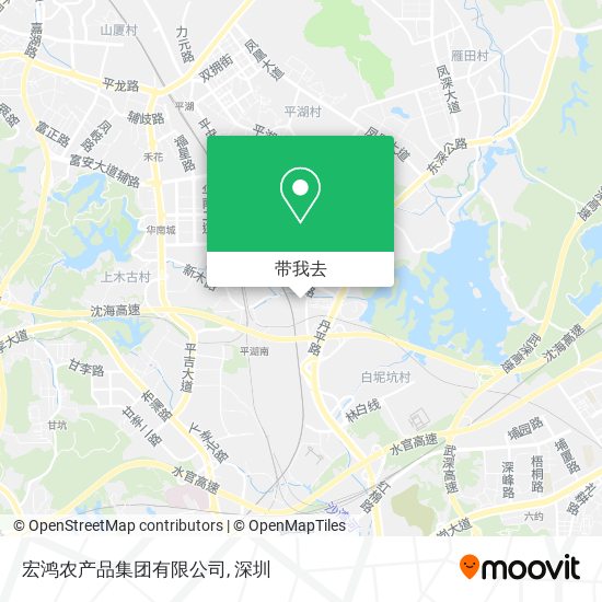 宏鸿农产品集团有限公司地图