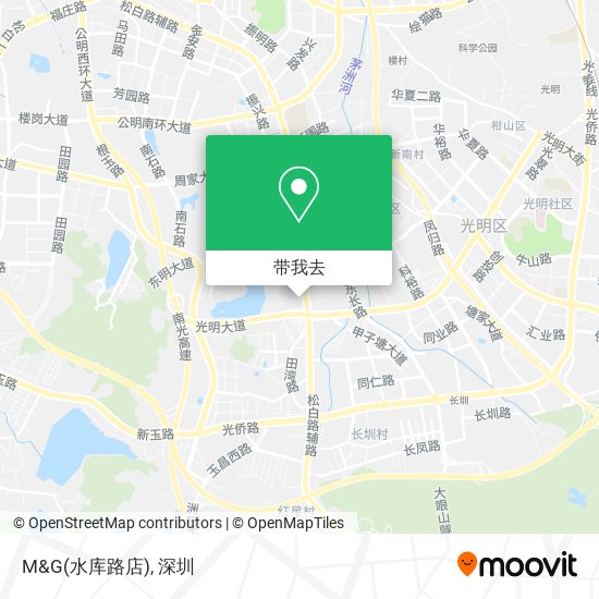 M&G(水库路店)地图