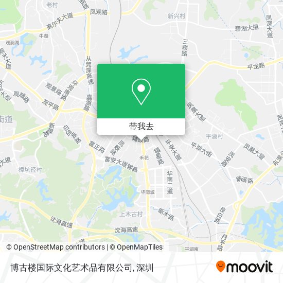 博古楼国际文化艺术品有限公司地图