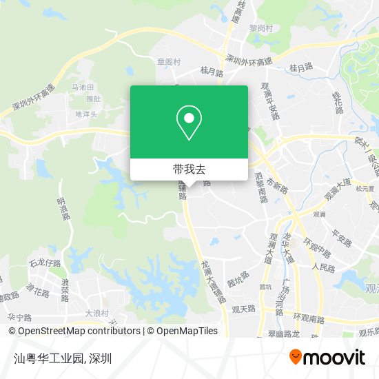 汕粤华工业园地图