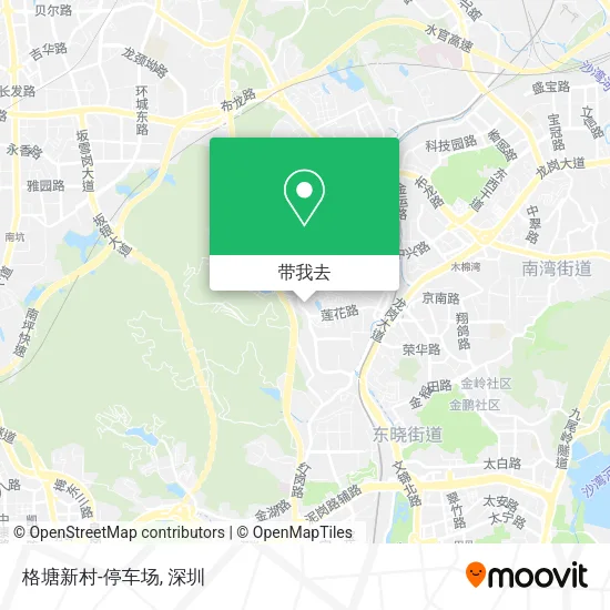 格塘新村-停车场地图