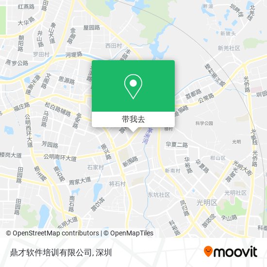 鼎才软件培训有限公司地图
