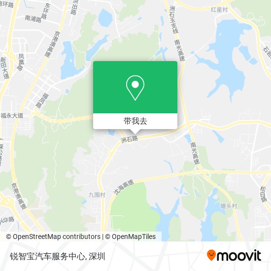 锐智宝汽车服务中心地图