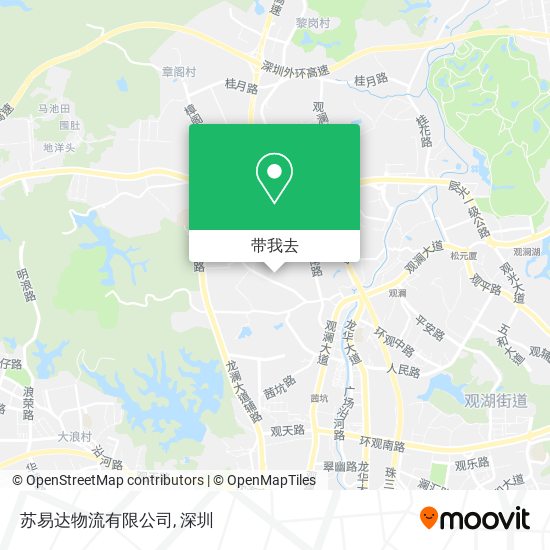 苏易达物流有限公司地图