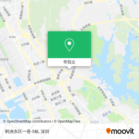 鹤洲东区一巷-5栋地图