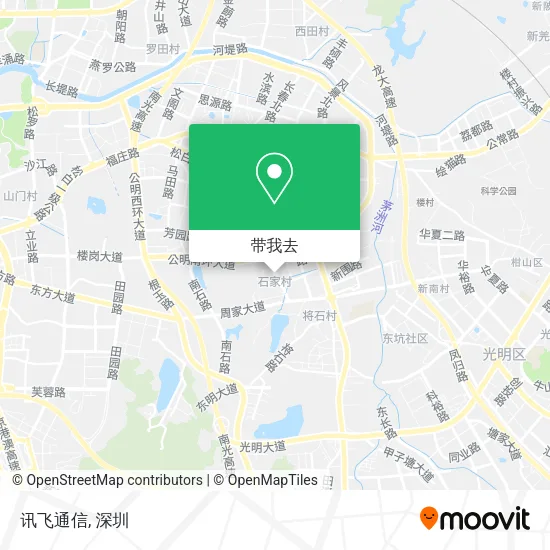 讯飞通信地图