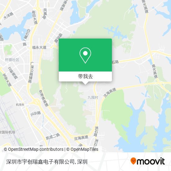 深圳市宇创瑞鑫电子有限公司地图