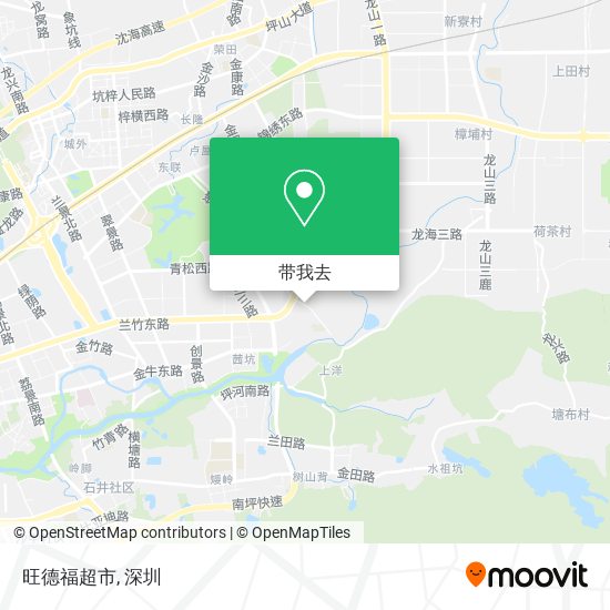 旺德福超市地图