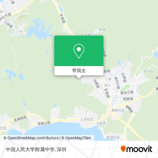 中国人民大学附属中学地图
