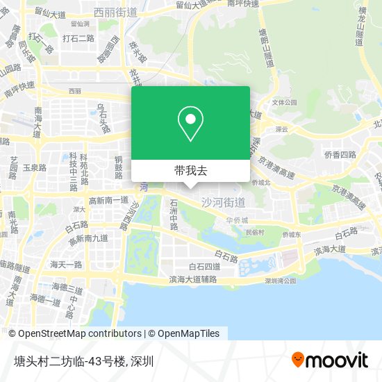 塘头村二坊临-43号楼地图