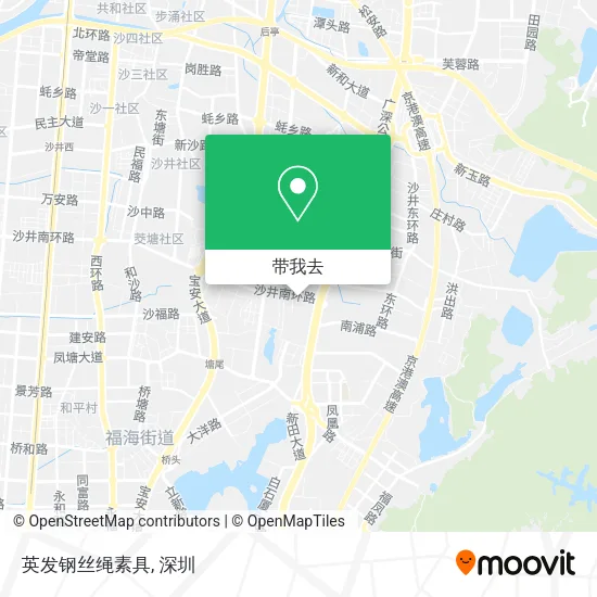 英发钢丝绳素具地图