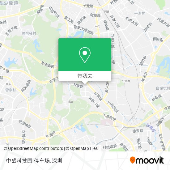 中盛科技园-停车场地图