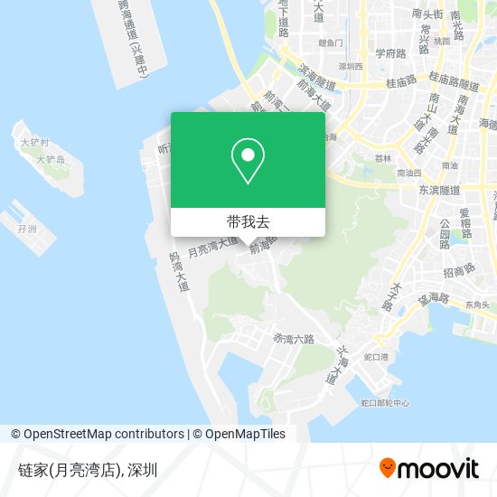 链家(月亮湾店)地图