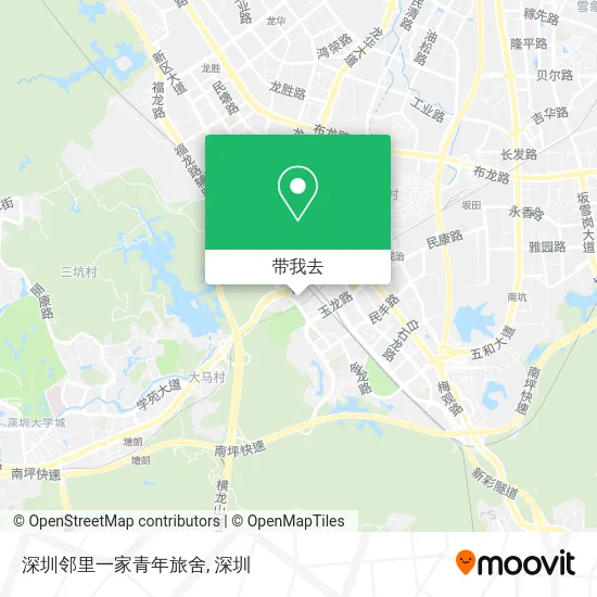 深圳邻里一家青年旅舍地图