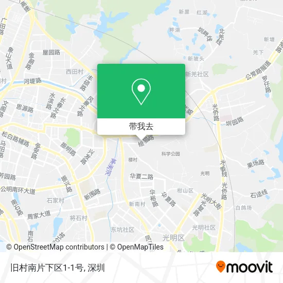 旧村南片下区1-1号地图