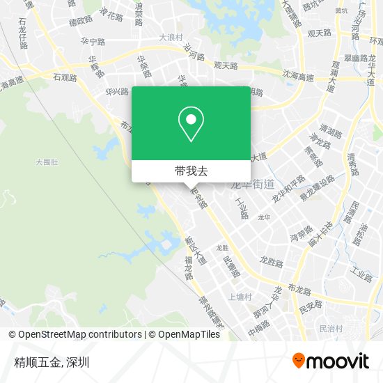 精顺五金地图