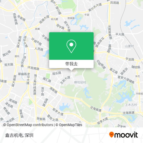 鑫吉机电地图