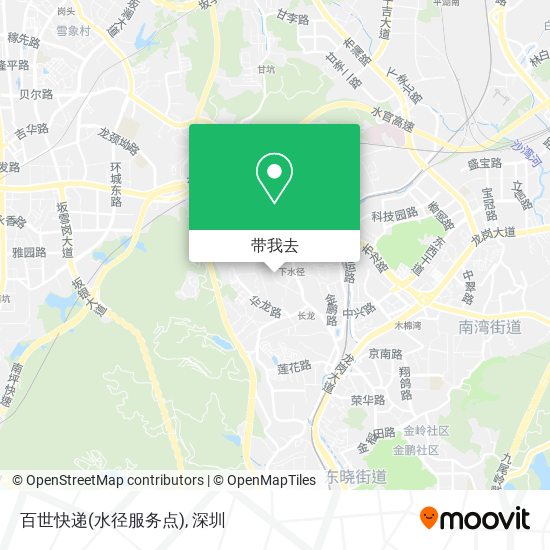 百世快递(水径服务点)地图