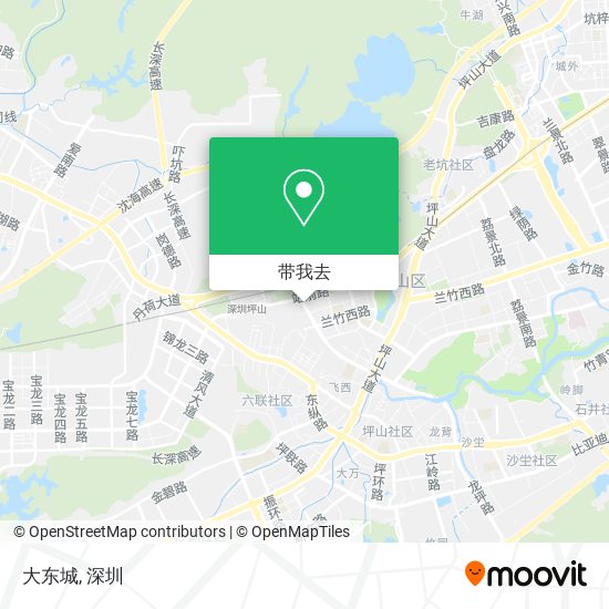 大东城地图