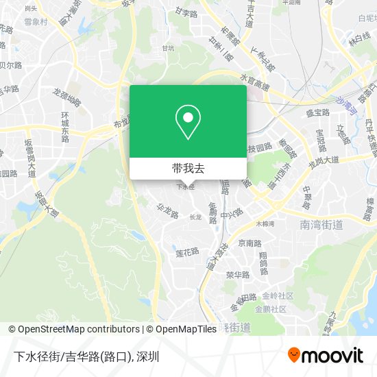 下水径街/吉华路(路口)地图