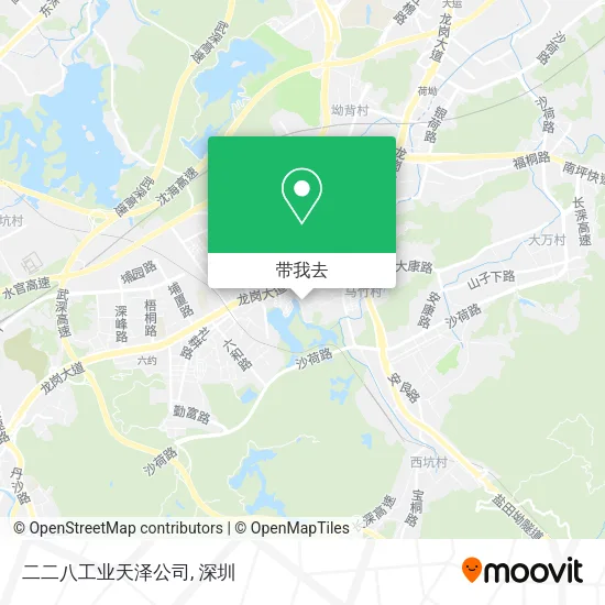 二二八工业天泽公司地图