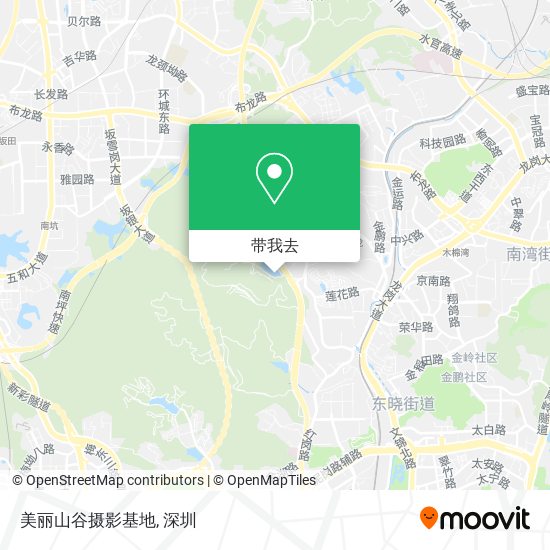 美丽山谷摄影基地地图