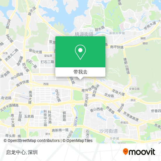 启龙中心地图