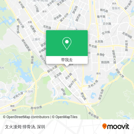 文火漫炖·排骨汤地图