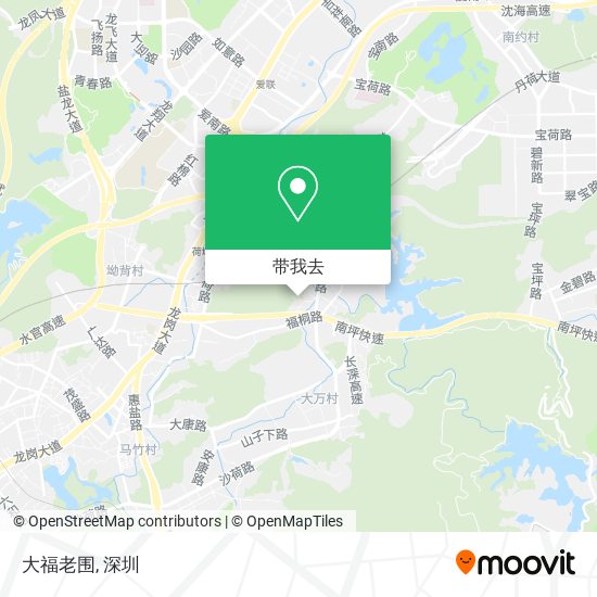大福老围地图