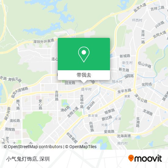 小气鬼灯饰店地图