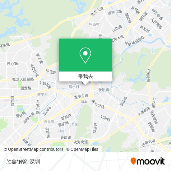 胜鑫钢管地图